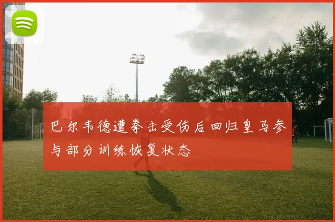巴尔韦德遭拳击受伤后回归皇马参与部分训练恢复状态